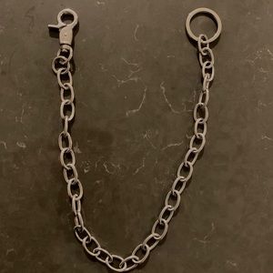 silver wallet chain